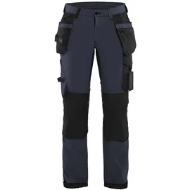 Blåkläder Blaklader 719216458699C32 Damen 4-Wege Stretch Handwerker Arbeitshose, Dunkel Marineblau/Schwarz, Größe C32