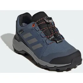 adidas Terrex Gore-tex® Kinderswander Schuhe - Wonder Steel / Grey Three / Semi Impact Orange - EU 38