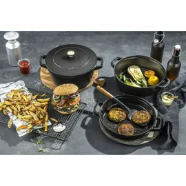 Staub Cocotte Kochtopfset 3-tlg. schwarz