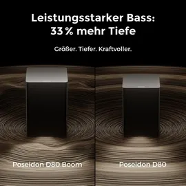 ultimea Poseidon D80 Boom Schwarz