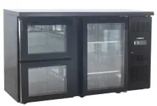 SARO Barkühler, 1 Glastür+2 Schubladen, BC 2100 G S2 323-4230 , 1 Stück