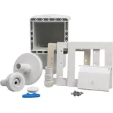 Aqualux Einbauskimmer komplett Set weiß