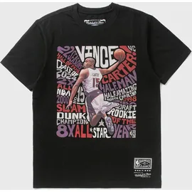 Mitchell & Ness NBA PLAYER ABSTRACT TEE schwarz M