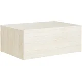 SalesFever Couchtisch Travertin 90x60 cm rechteckig cm, in Marmoroptik foliert beige