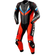 RevIt! Revit Quantum 3 perforierte 1-Teiler Motorrad Lederkombi