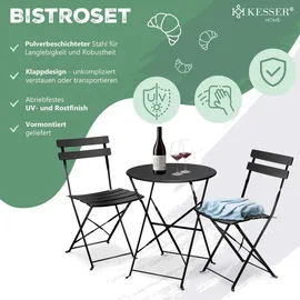 Kesser Bistroset 3-tlg. Schwarz