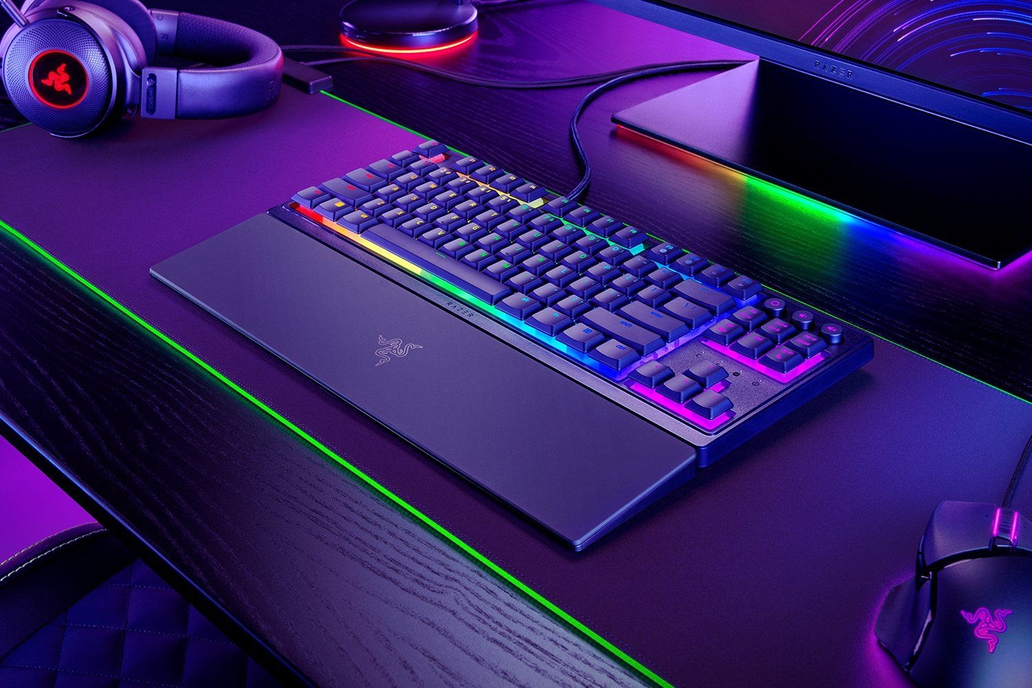 Ornata V3 Tenkeyless RGB-LED Gaming Tastatur (Schwarz) (Versandkostenfrei)