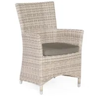 SonnenPartner Gartenstuhl Sonnenpartner Garten-Sessel Ikarus Aluminium mit Polyrattan