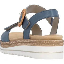remonte Keilsandalette Damen Blau 41