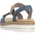 remonte Keilsandalette Damen Blau 41