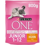 PURINA ONE Junior reich an Huhn und Vollkorn-Getreide