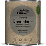 Schöner Wohnen Farbe Naturell Kreidefarbe 'Küstennebel' grau matt 1 l