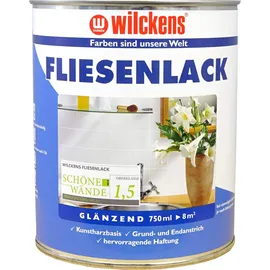 Wilckens Fliesenlack Weiß glänzend 0,75 l