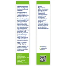 Sunlife Magnesium 400 Stark für die Nacht Tabletten 32 St.