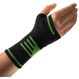 Bort Activecolor Sport Daumen-Hand-Band.M schw/gr. 1 St