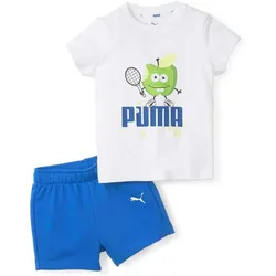 PUMA Kinder Sportanzug FRUITMATES Infants Set, PUMA WHITE-VICTORIA BLUE, 80