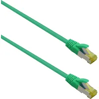 Helos ultra flex Patchkabel S/FTP Cat 6a TPE grün 2,0m (S/FTP, CAT6a, 2 m), Netzwerkkabel