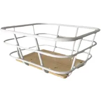 wisoolkic Robuster, leichter und tragbarer Fahrradkorb für vorne – einfach zu montieren – ideal zum Radfahren und Wandern, Keine Halterung, 36 x 32 x 20 cm