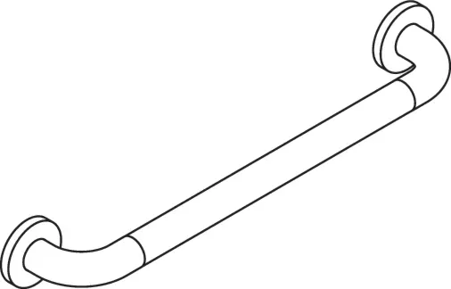 Hewi 801 Wannengriff 801.36.12018 500 mm, senfgelb