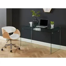 vente-unique Eckschreibtisch STILEOS Transparent