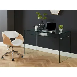 vente-unique Eckschreibtisch STILEOS Transparent