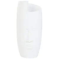Home esprit Blumentopf Home ESPRIT Weiß Magnesium Moderne Gesicht