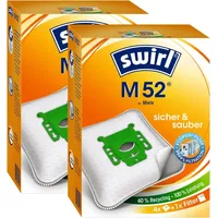 Melitta 2 x Swirl Staubsaugerbeutel M 52 MicroPor Staubbeutel