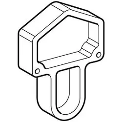 Geberit Bauschutz für WWC Befestigung 241522001 höhenverstellbares Element