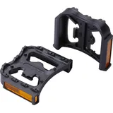 BBB FeetRest SPD Adaptateurs pour pédales de vélo, Schwarz