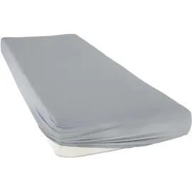 bellana Spannbettlaken Jersey-Elasthan 90 x 200 - 140 x 200 - 180 x 200 cm grau