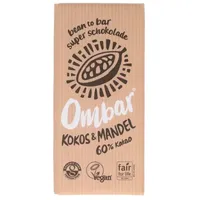 Ombar Schokolade Kokos & Mandel 60% Kakao bio