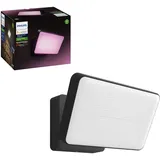Philips Außenwandleuchte Aluminium 15,3 cm inkl. Bewegungsmelder schwarz