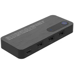 MicroConnect USB A 3.0 KM Sharing Switch 2x5