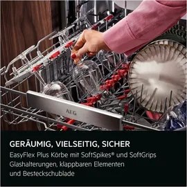 AEG GU8200A2SFM Unterbau-Geschirrspüler (Unterbaugerät, 820 mm, Weiß)