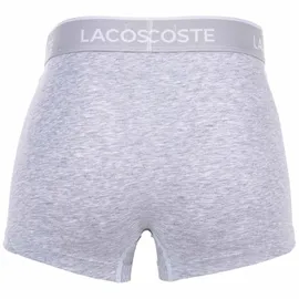 Lacoste Casual Black Trunks black/white/grey chine XL 3er Pack