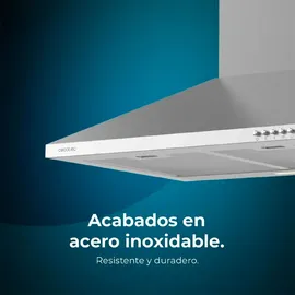 Cecotec Bolero Flux PM 603500 Pyramiden-Dunstabzugshaube 60 cm Weiß