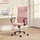Homcom Bürostuhl Ergonomischer Drehstuhl Rosa