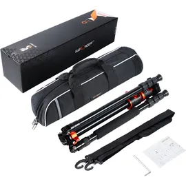 K&F Concept Tripod SA254T2 185cm mit Monopod & Arm