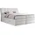 MKS Meble Boxspringbett Weiß, 2-Sitzer, H3, Rechteckig, 200x200 cm, Schlafzimmer, Betten, Boxspringbetten