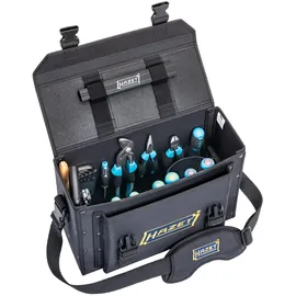 HAZET Werkzeugtasche klein mit 51 Werkzeugen schwarz 43,0 cm x 28,5 cm x 19,0 cm