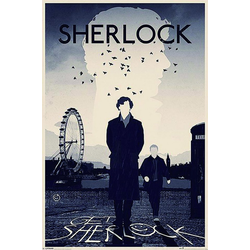 Close Up Poster Sherlock Poster Get Sherlock