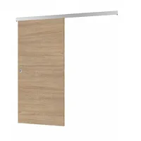inova Holzschiebetür Wildeiche 880 x 2035 mm Komplettset mit Griffmuschel