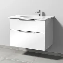 Sanipa Waschtischunterschrank „3way“ in Weiß (glanz)