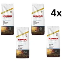 4x 500g Kimbo Espresso Decaffeinato Bohnen | Mondo Barista