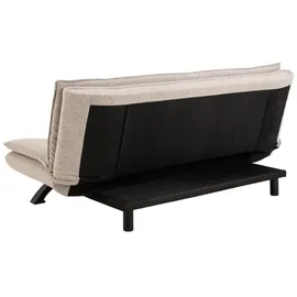 Actona Schlafcouch Webstoff 2-Sitzer Beige