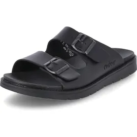 Rieker Pantoletten in Schwarz 44 EU