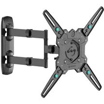 ONKRON TV-Wandhalterung M4R-B, bis 41 kg, Schwarz
