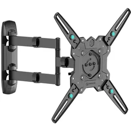 ONKRON TV-Wandhalterung M4R-B, bis 41 kg, Schwarz
