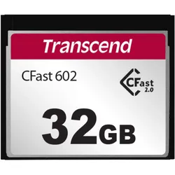 Transcend CFast 2.0 CFX602 - Flash-Speicherkarte - 32 GB - CFast 2.0