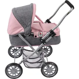 Bayer Chic 2000 Smarty melange grau-rosa